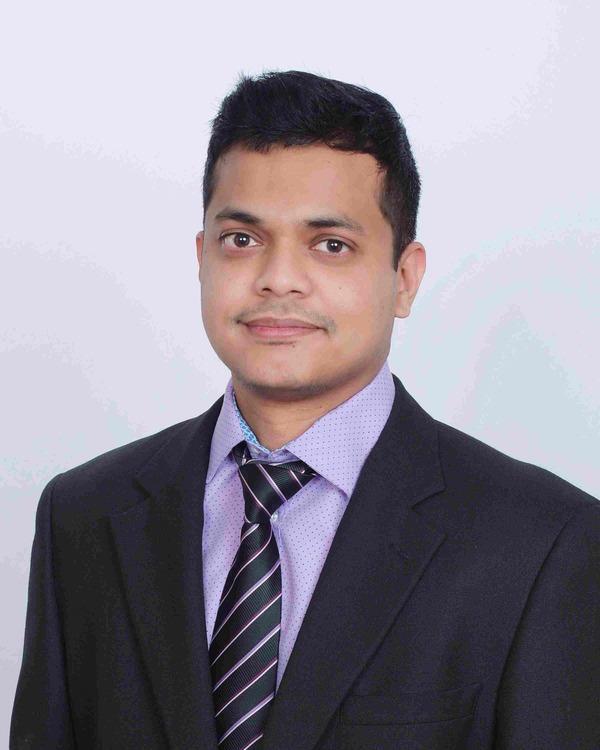 Businessman wearing formal attire