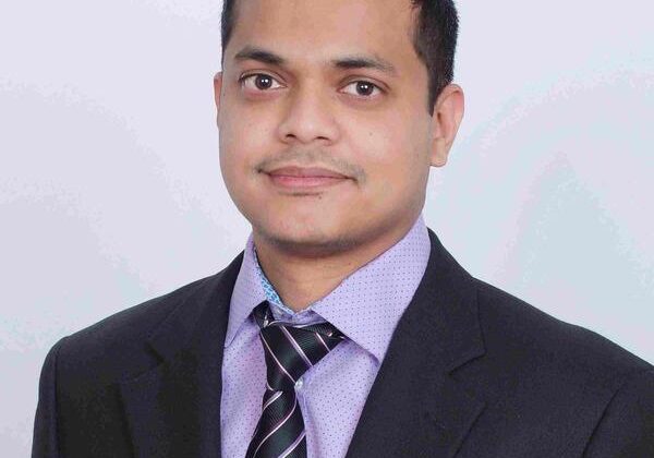 Businessman wearing formal attire